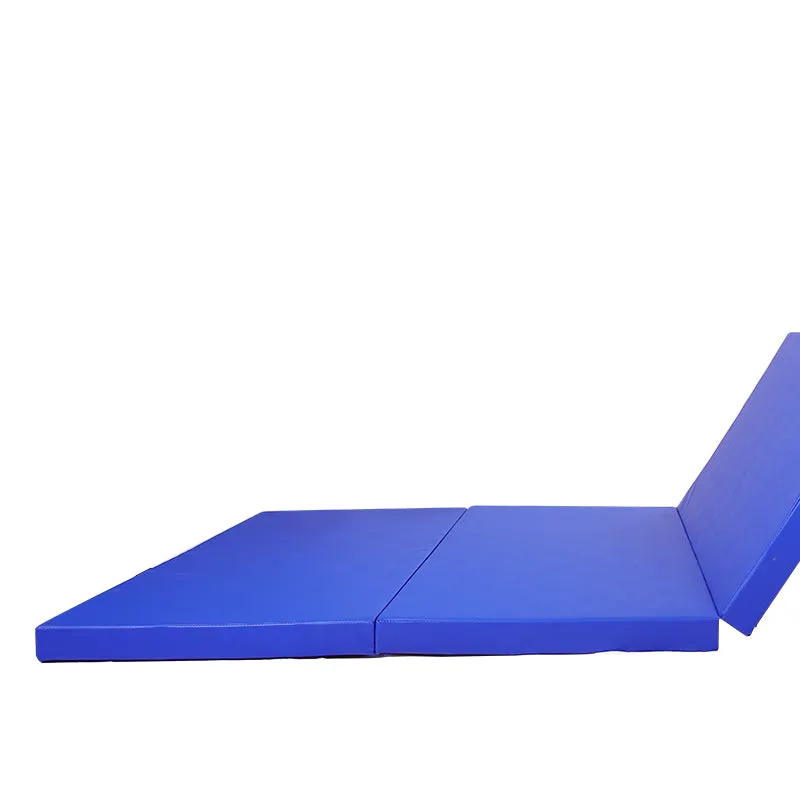 I Love Gymnastics Foldable Gymnastics Mat Blue | 50mm