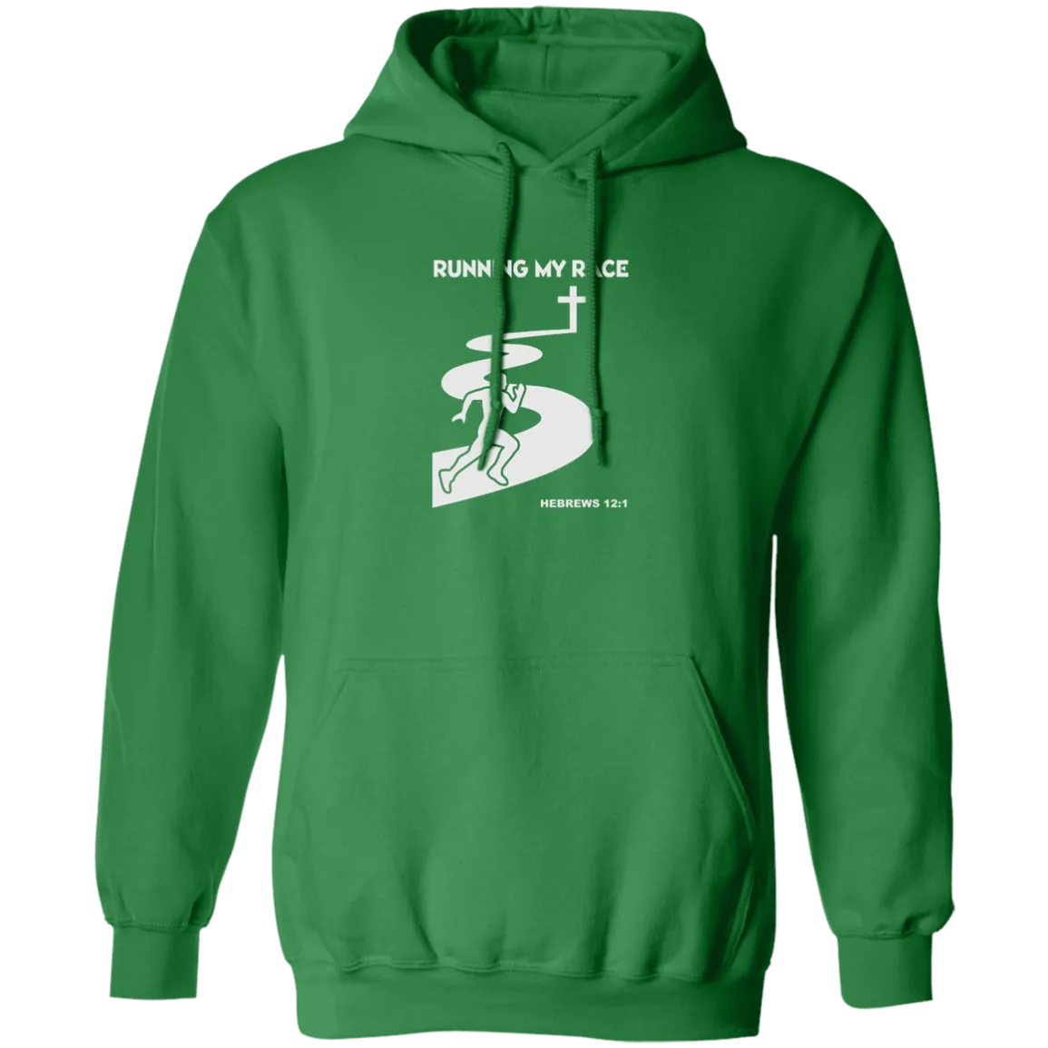 Running My Race Men’s Pullover Hoodie