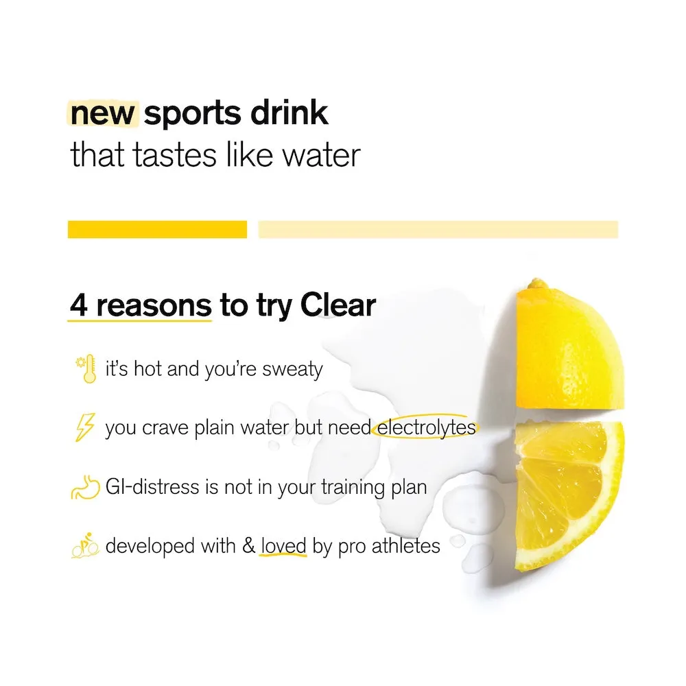 Skratch Labs Clear Hydration Drink Mix - 16 Servings - Hint of Lemon